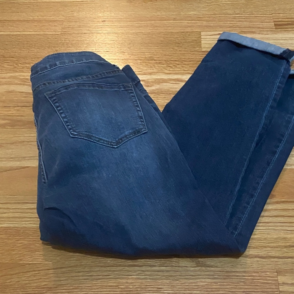 Westport Dark Blue Denim Ankle Jeans - Picture 3 of 3